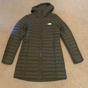 Womens stretch down parka